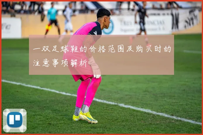 一双足球鞋的价格范围及购买时的注意事项解析